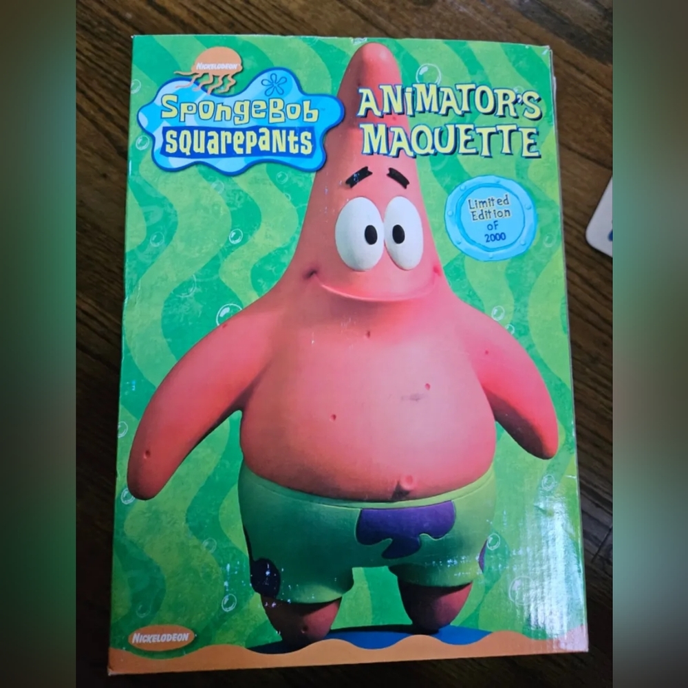 Patrick Star Animator's Maquette - Limited Edition 930 /2000 NEW